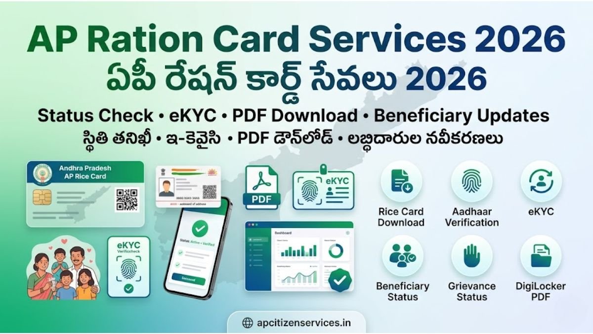 AP Ration Card Services